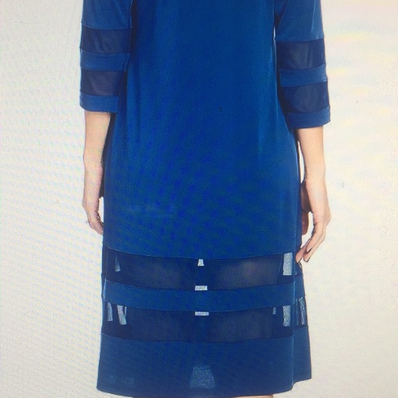 MADE in USA LARGE Stretch Mesh Dress - Picture 5 of 7